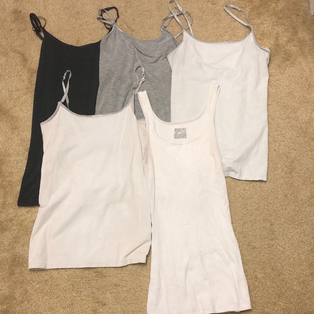 Lot of 5 women’s camis